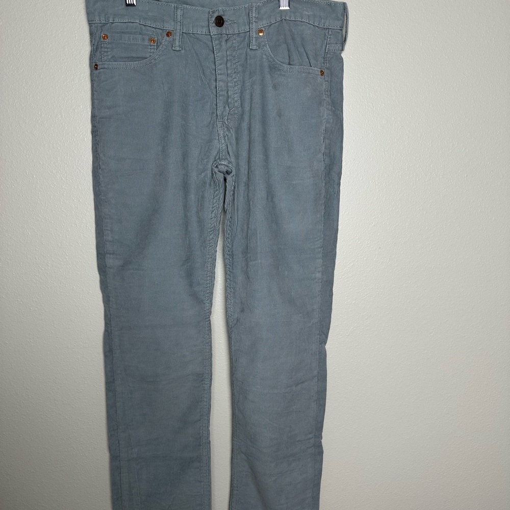 Levi's 511 Men's Blue Corduroy Pants